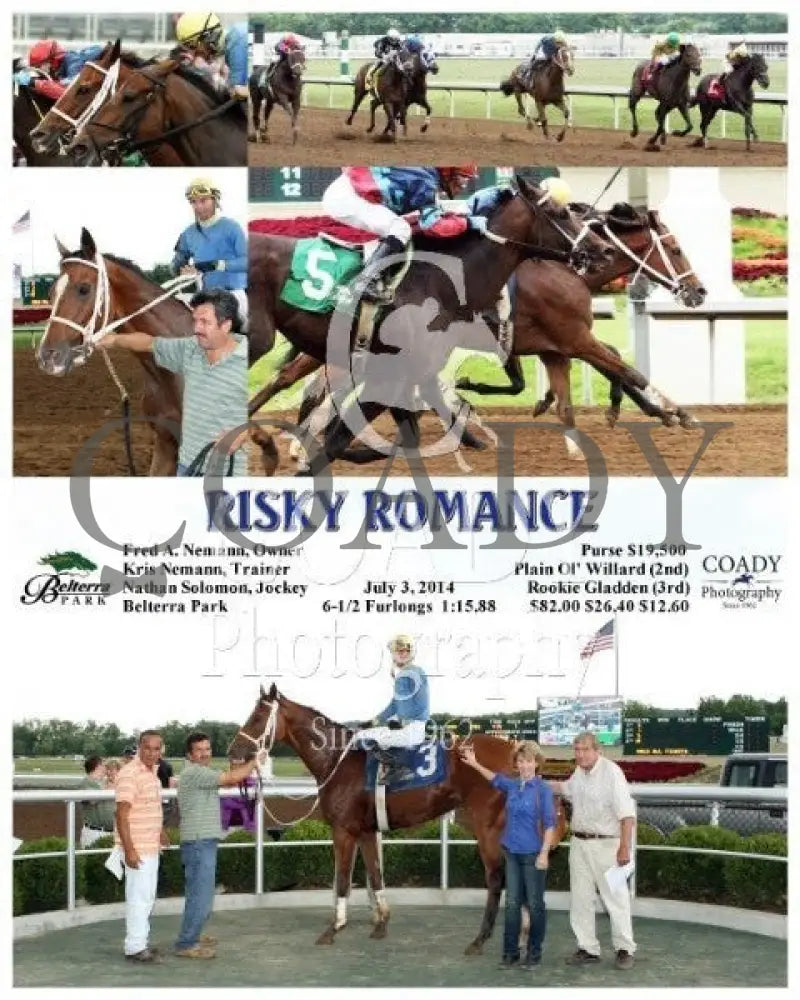 Risky Romance - 070314 Race 07 Btp Belterra Park