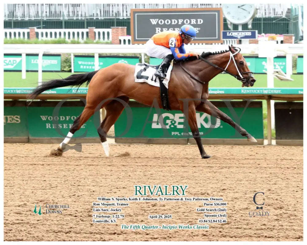 RIVALRY - 04-29-25 - R03 - CD - Action Churchill Downs