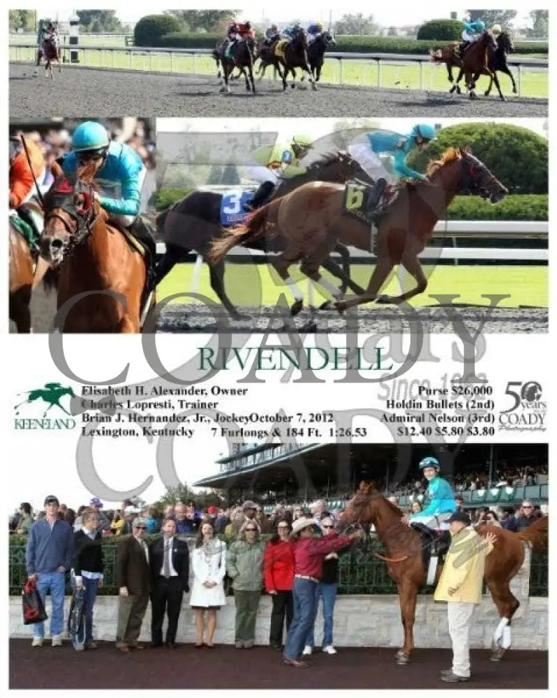 Rivendell - 100712 Race 05 Keeneland