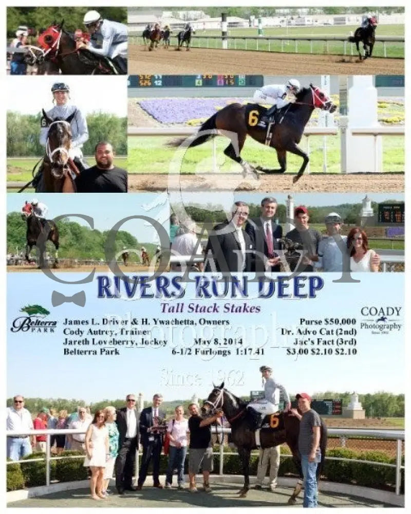 Rivers Run Deep - 050814 Race 07 Btp Belterra Park