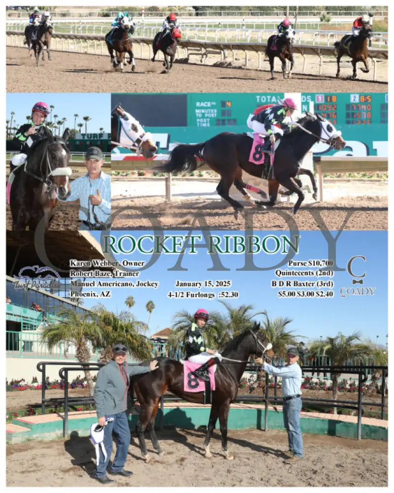 Rocket Ribbon - 01-15-25 R04 Tup Turf Paradise