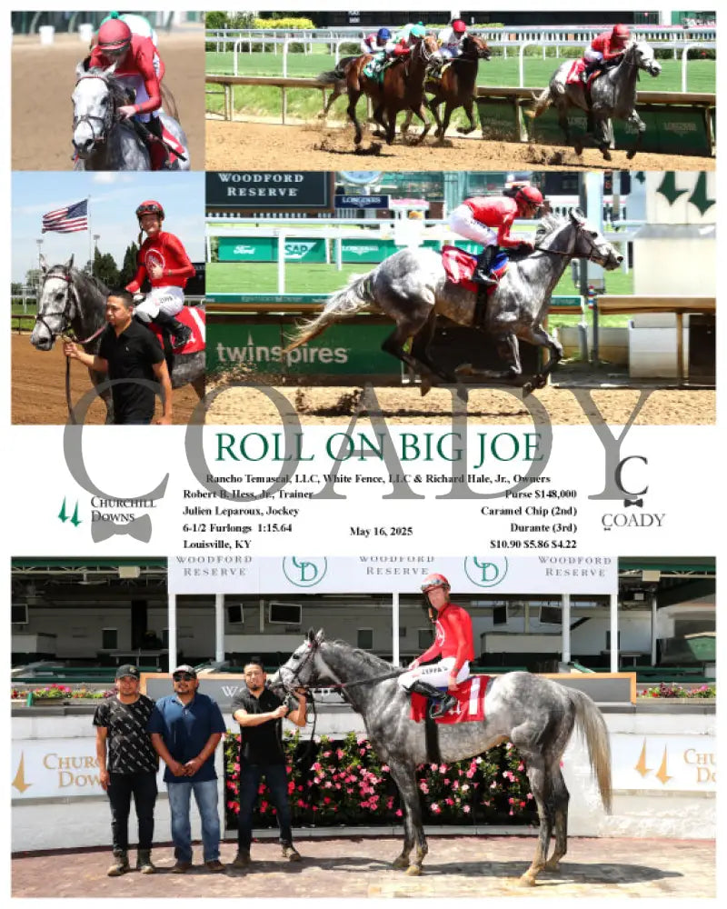 ROLL ON BIG JOE - 05-16-25 - R06 - CD Churchill Downs