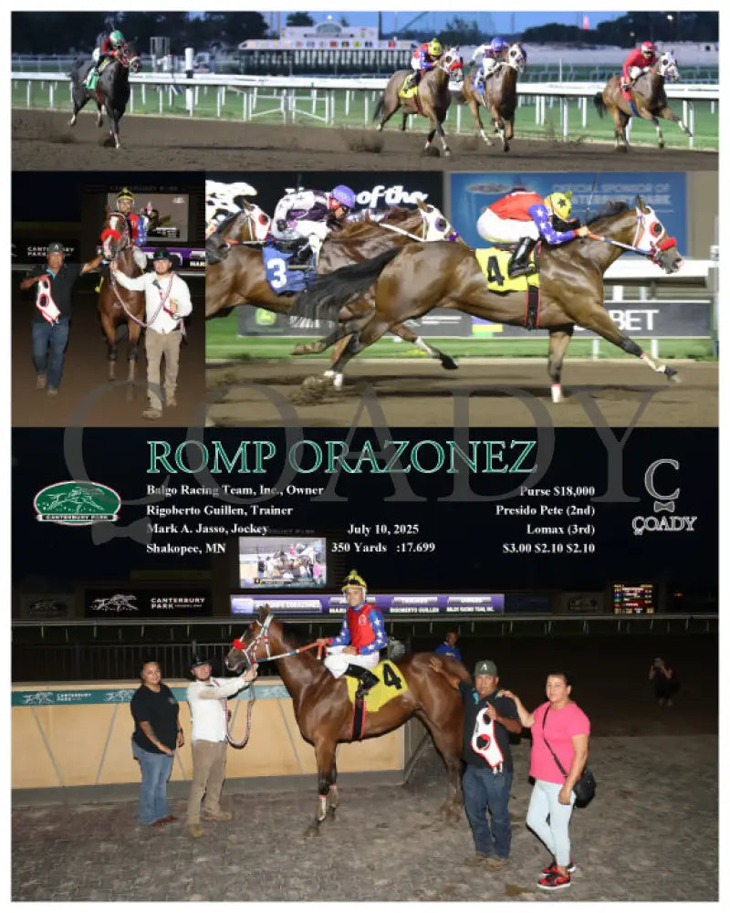 ROMPE CORAZONEZ - 07-10-25 - R09 - CBY Canterbury Park