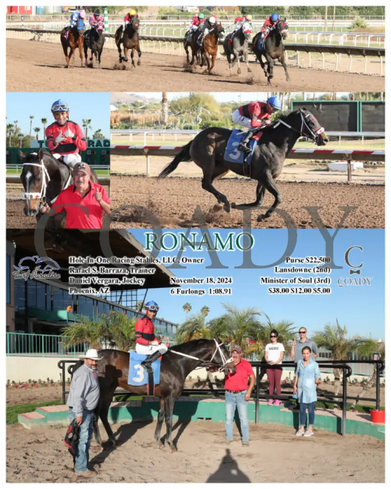 Ronamo - 11-18-24 R08 Tup Turf Paradise