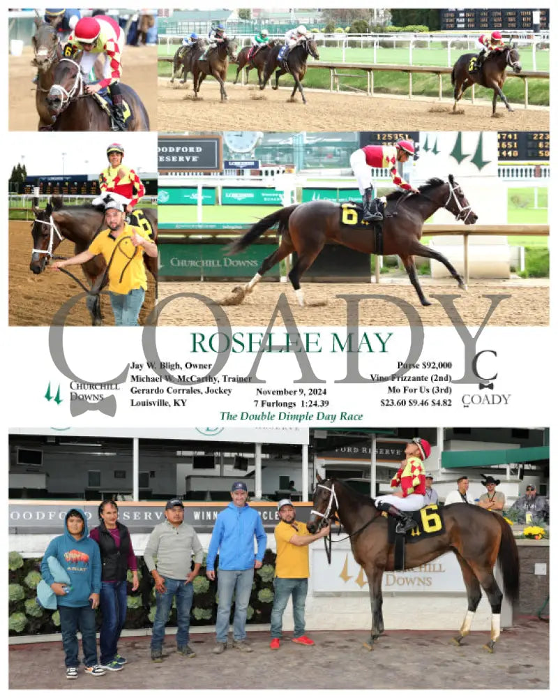 Roselee May - 11-09-24 R01 Cd Churchill Downs