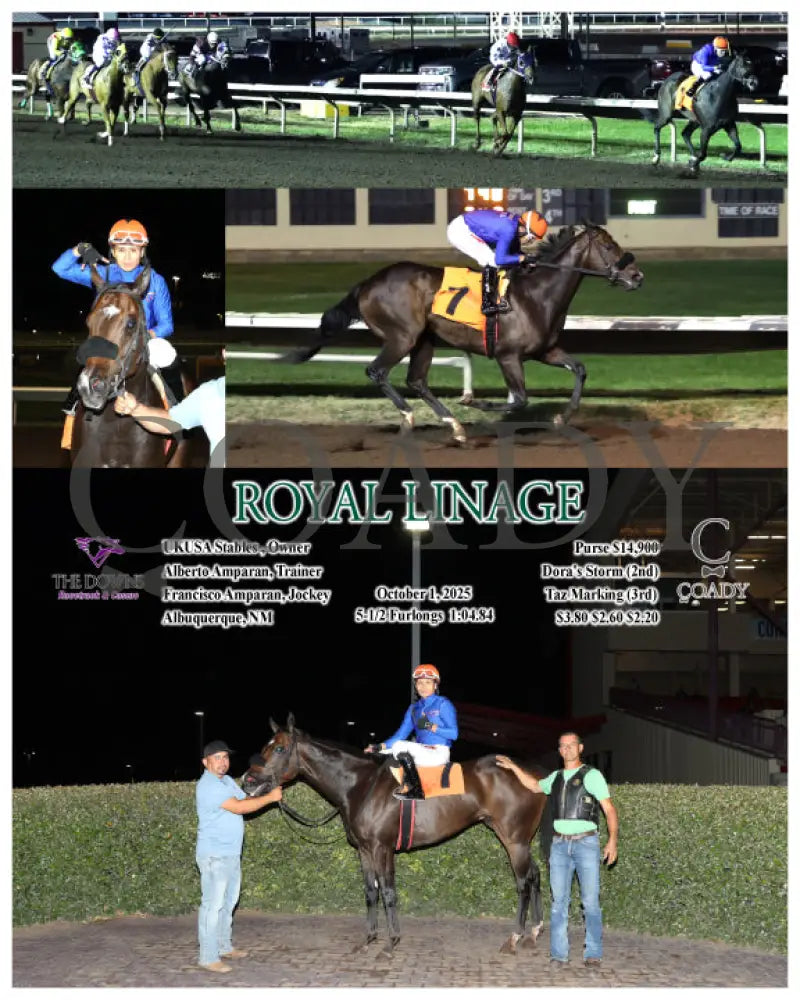 ROYAL LINAGE - 10-01-25 - R05 - ALB Downs at Albuquerque