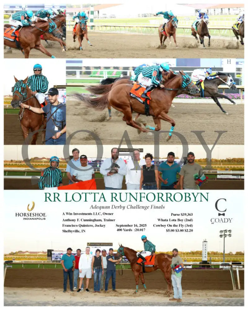 RR LOTTA RUNFORROBYN - Adequan Derby Challenge Finals - 09-16-25 - R11 - IND Indiana Grand