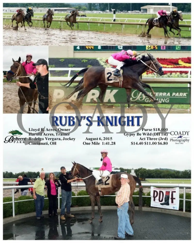 Ruby’s Knight - 080615 Race 09 Btp Belterra Park