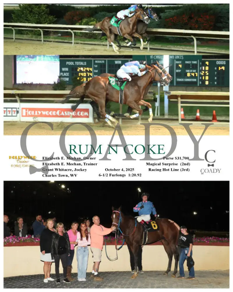 RUM N COKE - 100425 - Race 03 - CT - Coady Media - Kurtis Coady Photography