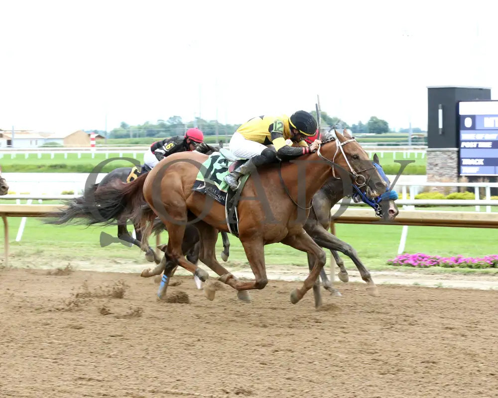 RUN AWAY ROJO The Bucchero 21st Running 08 20 25 R08 Horseshoe Indiana Finish 01 Sammantha Pagels Indiana Grand