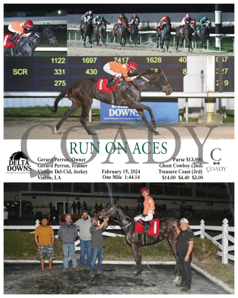 Run On Aces - 02 - 15 - 24 R08 Ded Delta Downs