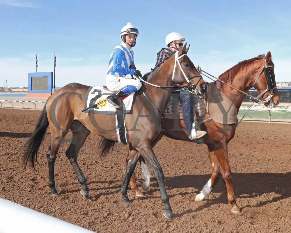 RUNNIN N GUNNIN - Sunland Park Oaks - 22nd Running - 02-16-25 - R07 - Sunland Park - Post Parade Turfway Park