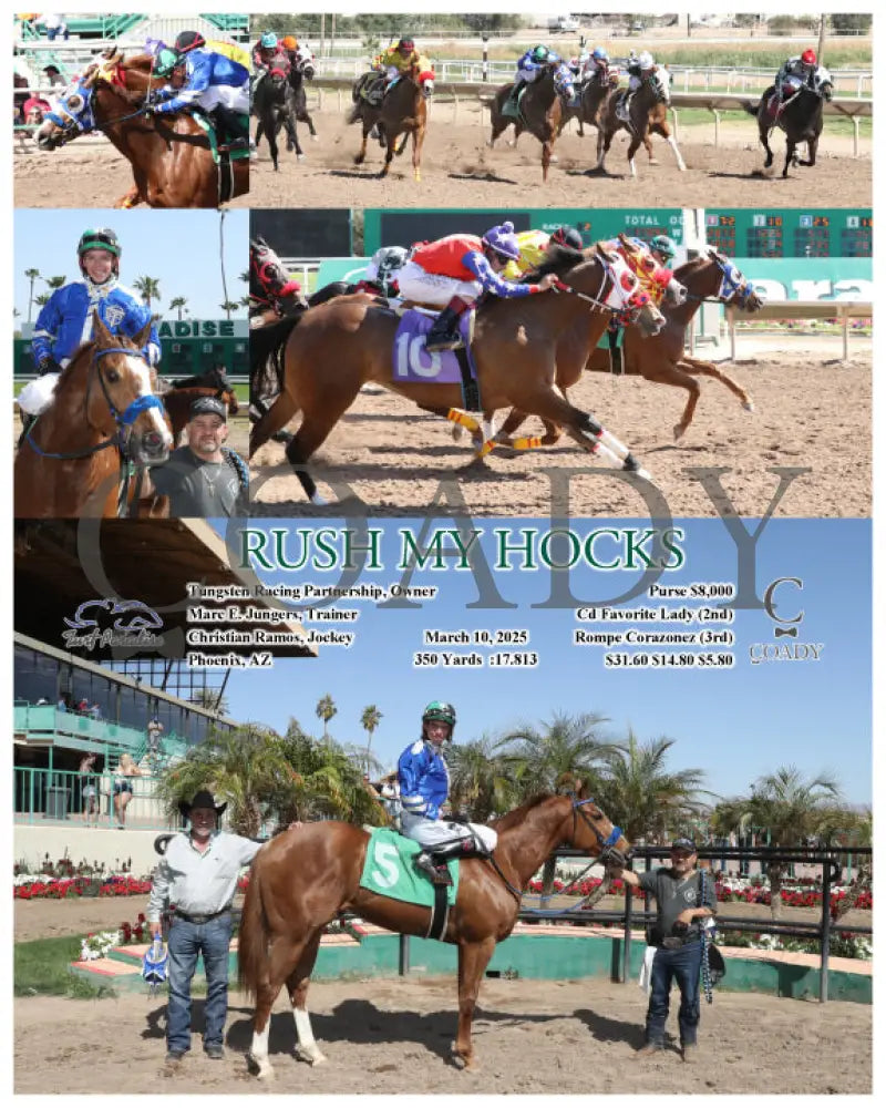 RUSH MY HOCKS - 03-10-25 - R02 - TUP Turf Paradise