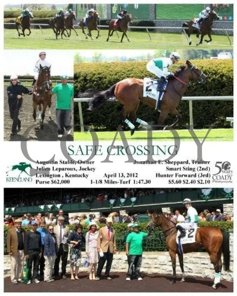 Safe Crossing - 041312 Race 03 Keeneland