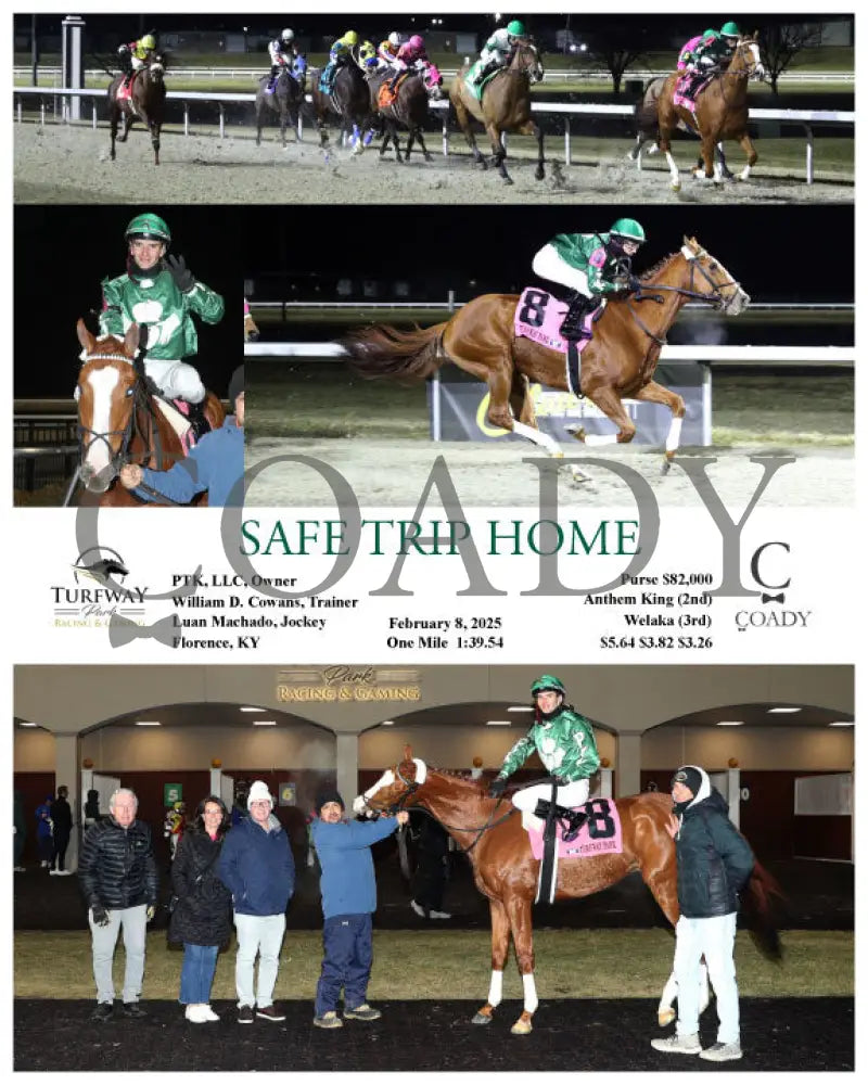 Safe Trip Home - 02-08-25 R09 Tp Turfway Park