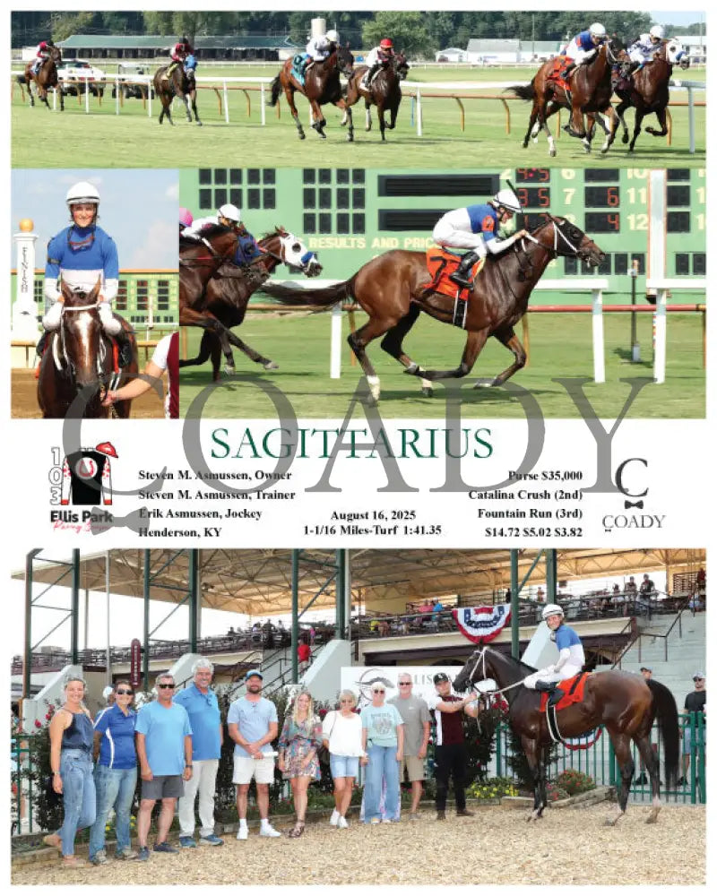 SAGITTARIUS 08 16 25 R10 ELP Ellis Park