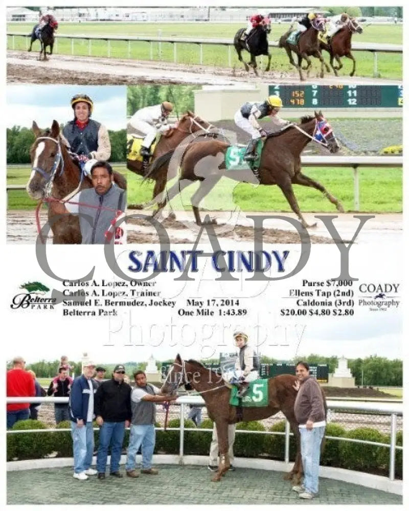 Saint Cindy - 051714 Race 01 Btp Belterra Park