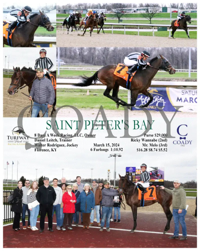 Saint Peter’s Bay - 03 - 15 - 24 R01 Tp Turfway Park