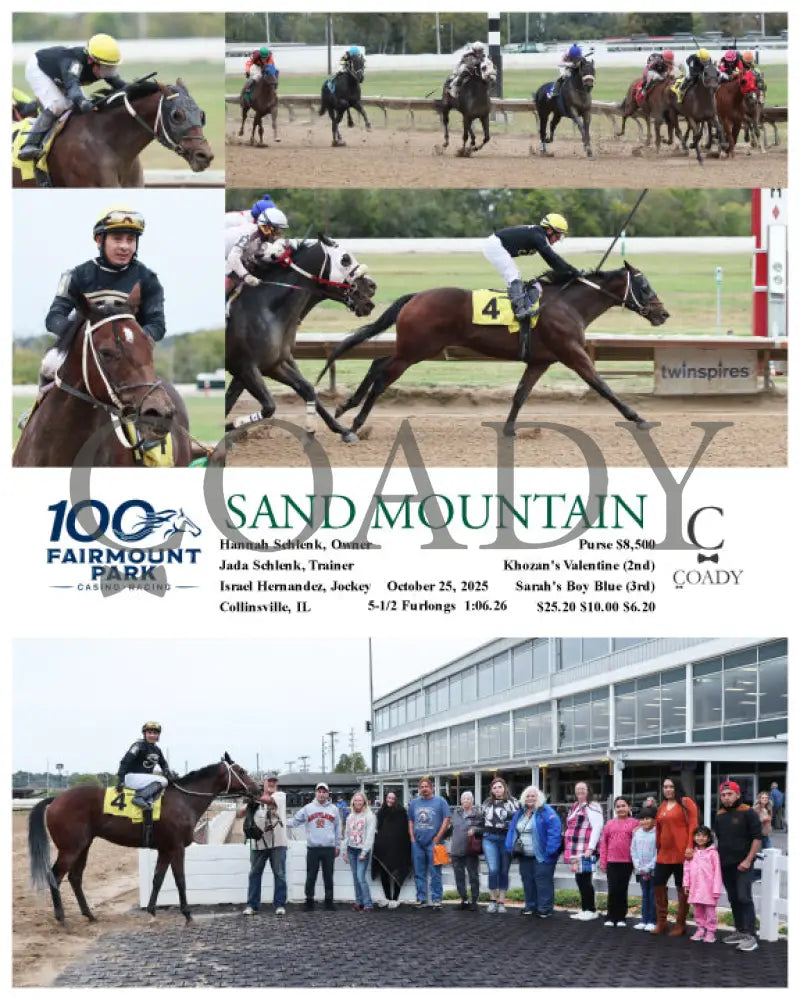 SAND MOUNTAIN - 10-25-25 - R07 - FP Fanduel Sportsbook Horse Racing