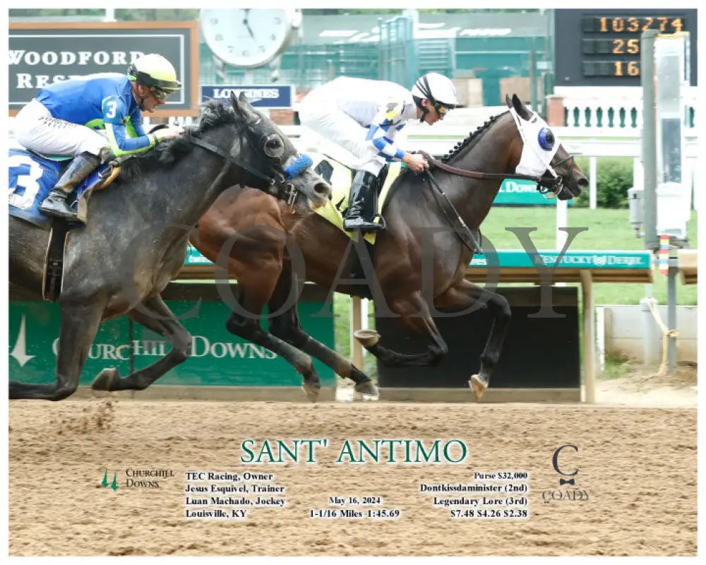 Sant’ Antimo - 05-16-24 R01 Cd Action Churchill Downs