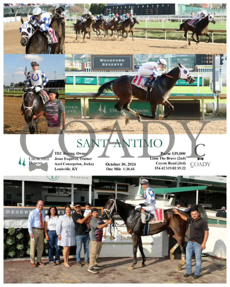 Sant’ Antimo - 10-30-24 R06 Cd Churchill Downs