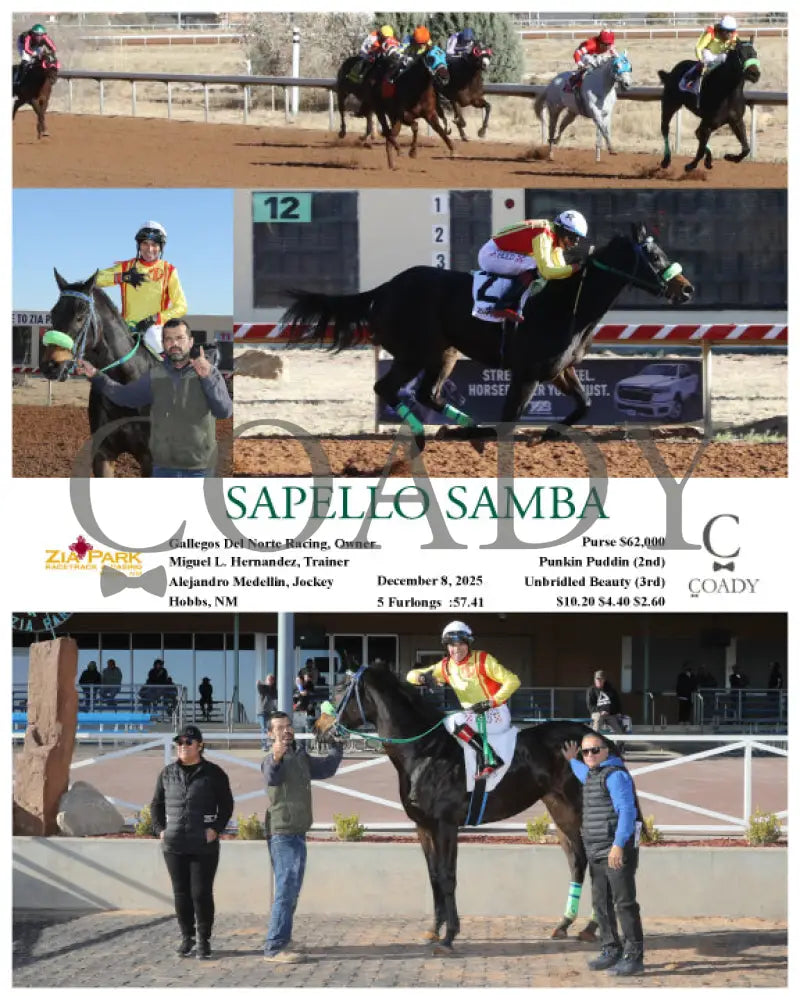 SAPELLO SAMBA - 12-08-25 - R06 - ZIA - Coady Media - Kurtis Coady Photography