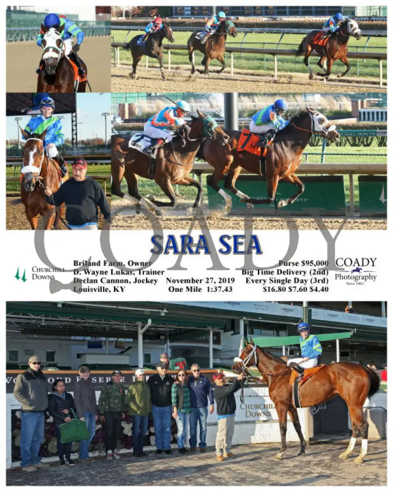 Sara Sea - 11-27-19 R07 Cd Churchill Downs