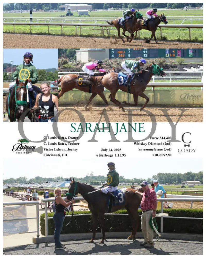 SARAH JANE - 072425 - Race 01 - BTP Indiana Grand