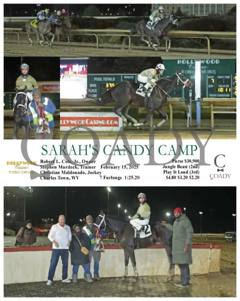 SARAH’S CANDY CAMP - 02-15-25 - R07 - CT Hollywood Casino at Charles Town Races