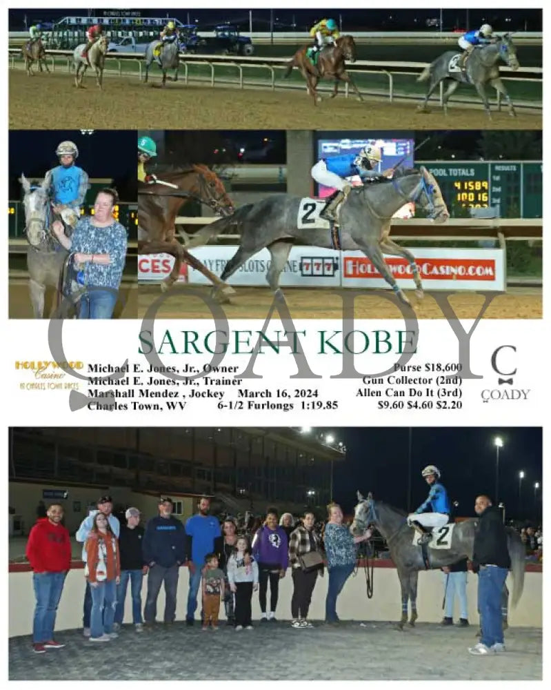 Sargent Kobe - 03 - 16 - 24 R02 Ct Hollywood Casino At Charles Town Races