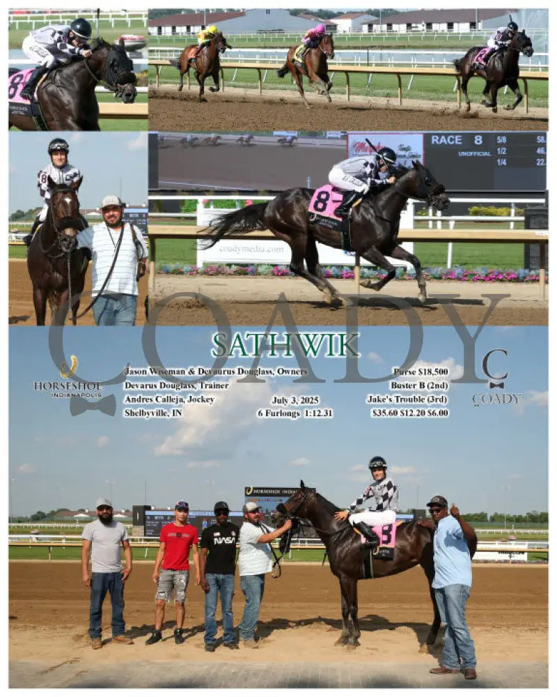 SATHWIK - 07-03-25 - R08 - IND Indiana Grand