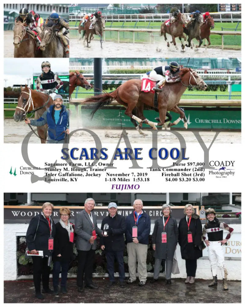 Scars Are Cool - 11-07-19 R08 Cd Group Churchill Downs
