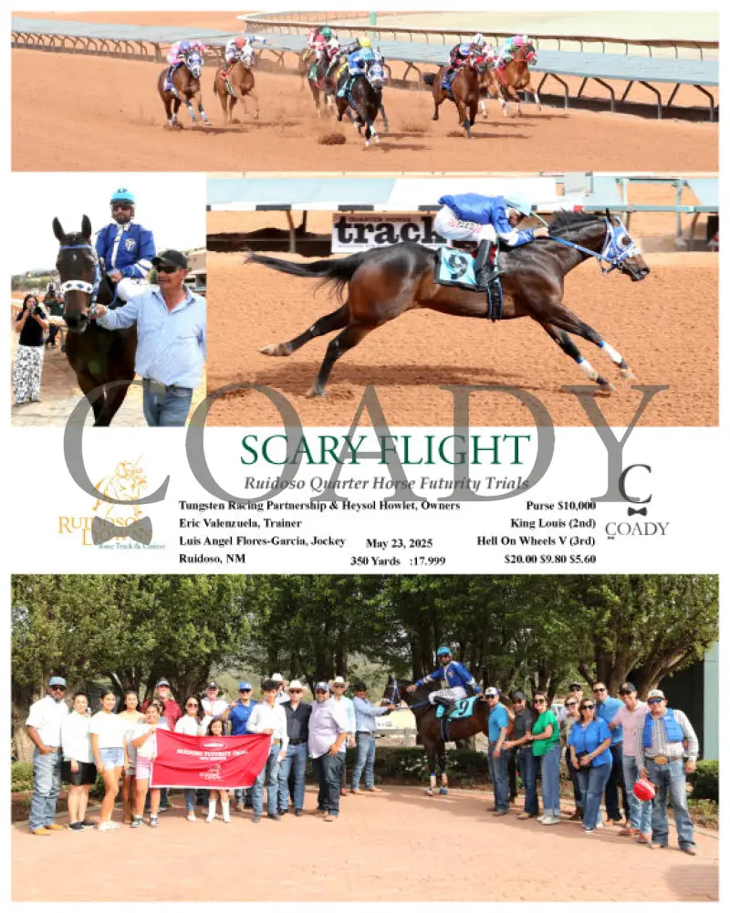 SCARY FLIGHT - Ruidoso Quarter Horse Futurity Trials - 05-23-25 - R12 - RUI Ruidoso Downs