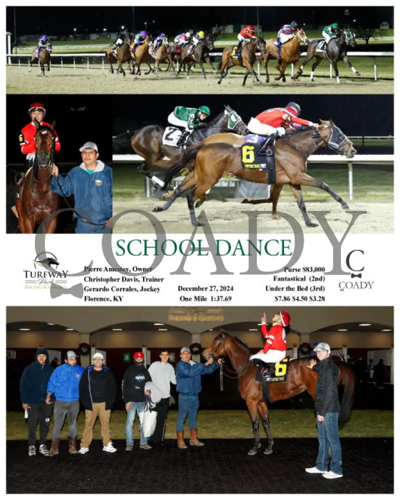 SCHOOL DANCE - 12-27-24 - R08 - TP Turfway Park
