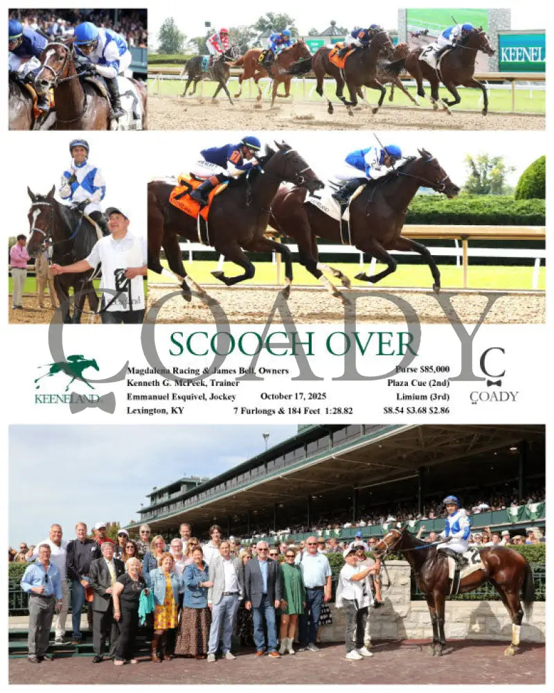 SCOOCH OVER - 101725 - Race 03 - KEE Keeneland