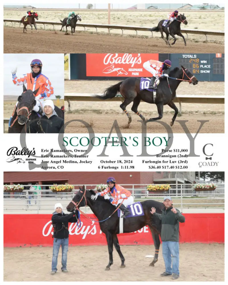 Scooter’s Boy - 10-18-24 R01 Arp Arapahoe Park