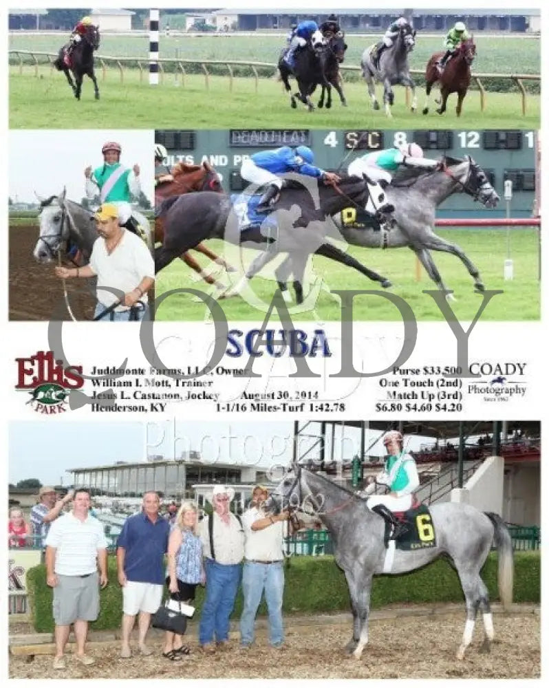 Scuba - 083014 Race 02 Elp Ellis Park