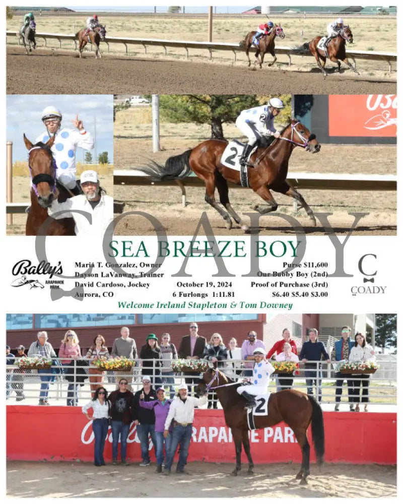 Sea Breeze Boy - 10-19-24 R06 Arp Arapahoe Park