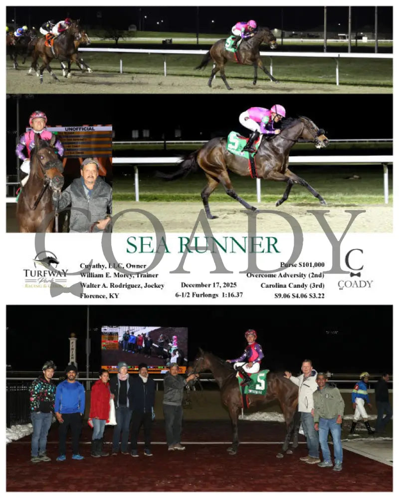 SEA RUNNER - 12-17-25 - R08 - TP - Coady Media - Kurtis Coady Photography