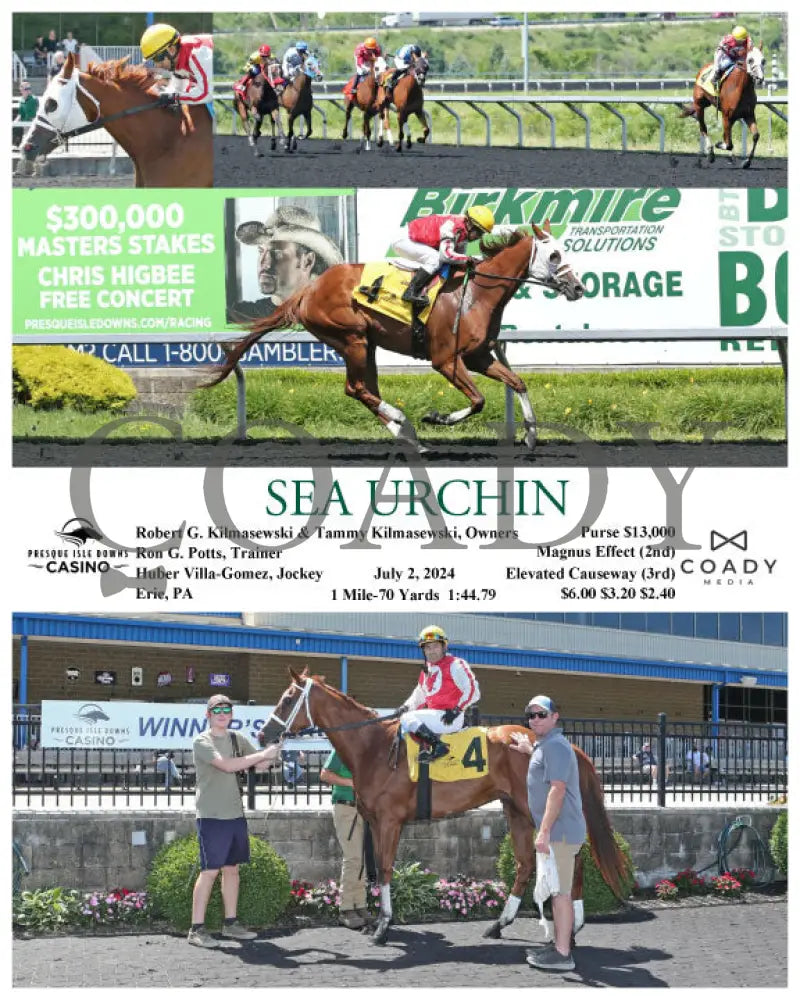 Sea Urchin - 07-02-24 R01 Pid Presque Isle Downs