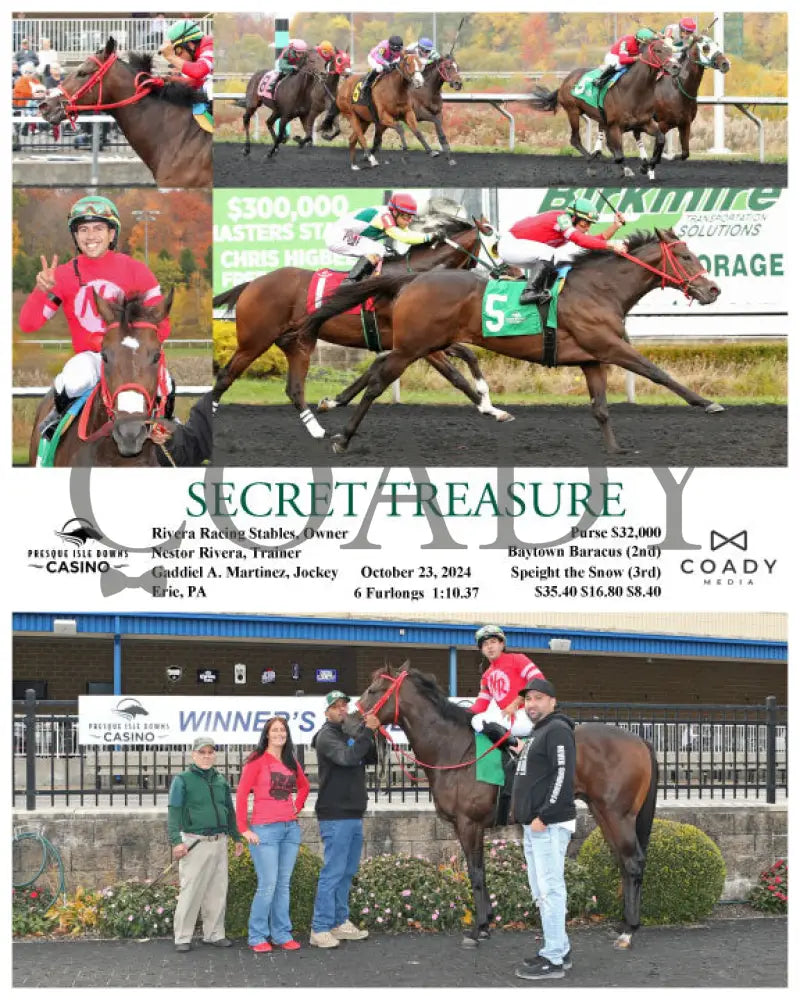 Secret Treasure - 10-23-24 R03 Pid Presque Isle Downs
