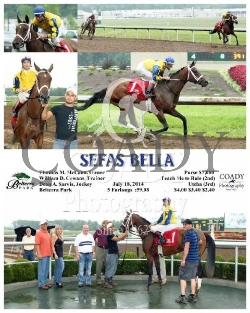 Sefas Bella - 071814 Race 08 Btp Belterra Park