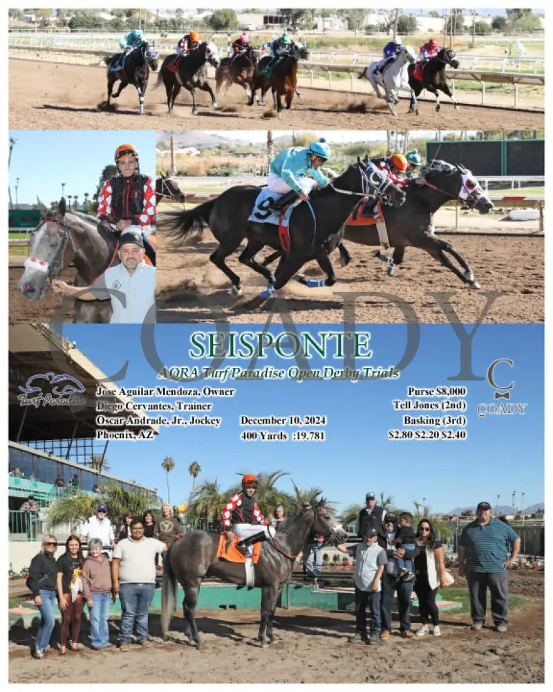 Seisponte - Aqra Turf Paradise Open Derby Trials 12-10-24 R03 Tup