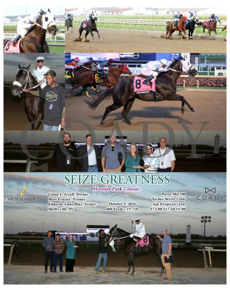 Seize Greatness - Hoosier Park Classic 10-09-24 R10 Ind Indiana Grand