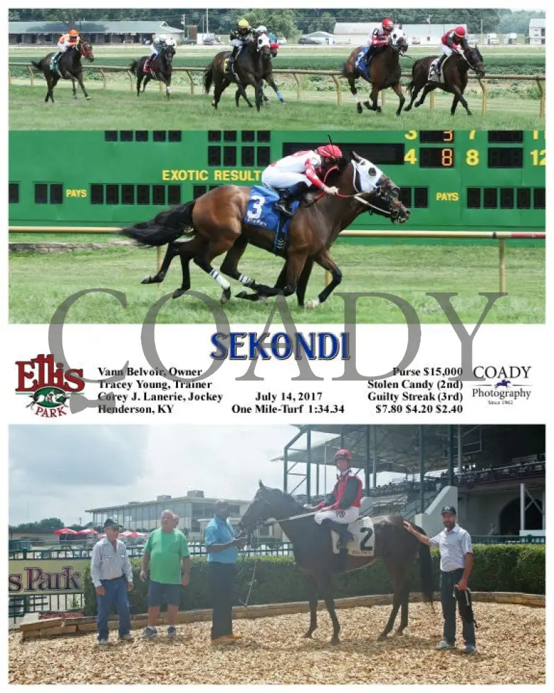 Sekondi - 071417 Race 01 Elp Ellis Park