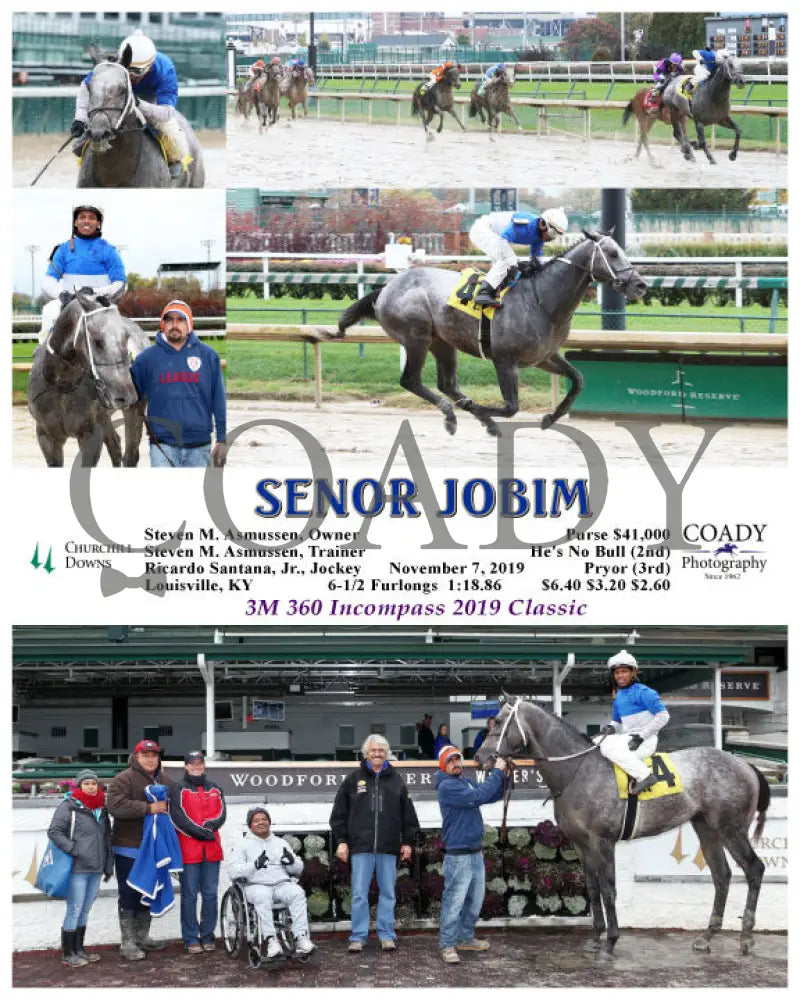 Senor Jobim - 11-07-19 R07 Cd Churchill Downs