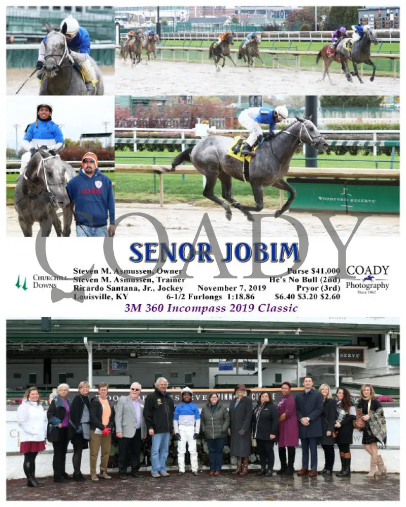 Senor Jobim - 11-07-19 R07 Cd Group Churchill Downs