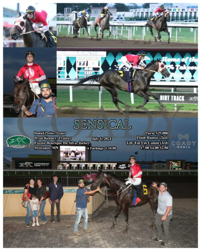 Sensical - 07-06-24 R08 Cby Canterbury Park