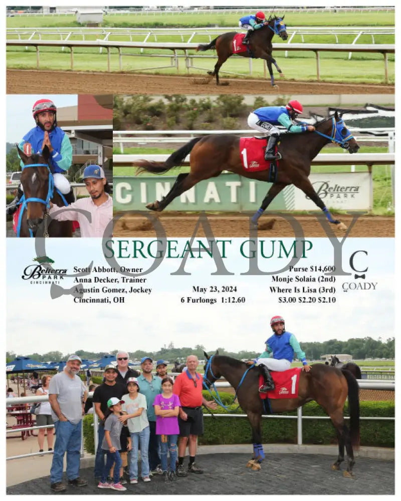Sergeant Gump - 05-23-24 R01 Btp Belterra Park