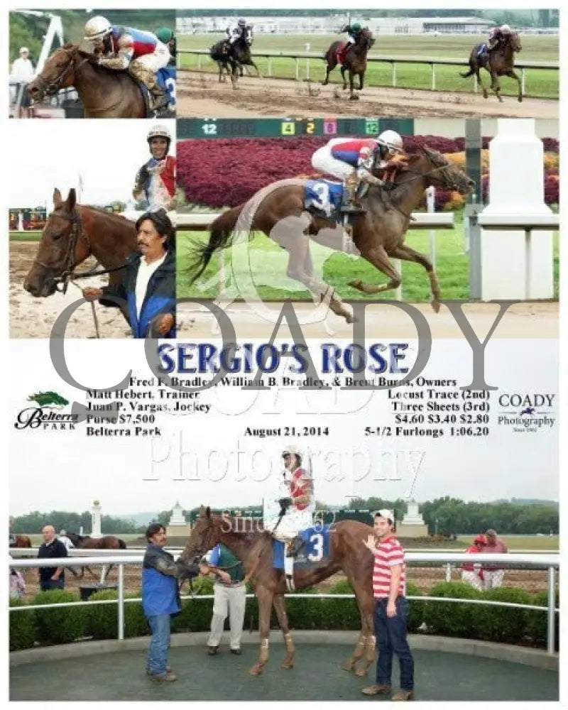 Sergio’s Rose - 082114 Race 01 Btp Belterra Park